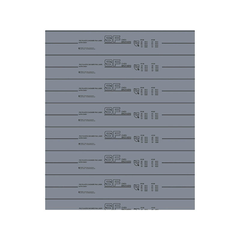 Dyconn Sf Pvc Shower Pan Liner Roll 40 Mil Thickness (6x8) | Wayfair